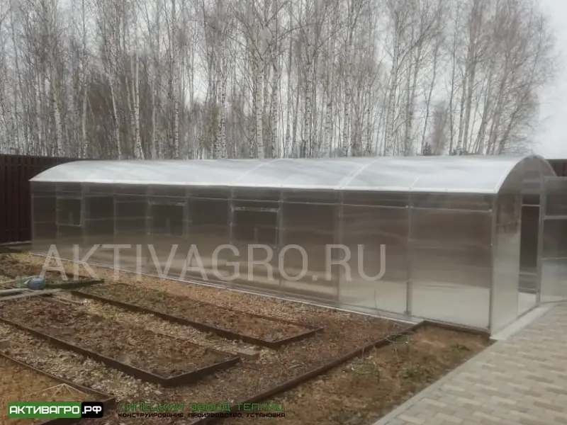 Теплица Ударница Благодатная, ширина 3/3.5 м, труба 40х20 + 20х20 Теплица Ударница Благодатная, ширина 3/3.5 м, труба 40х20 + 20х20